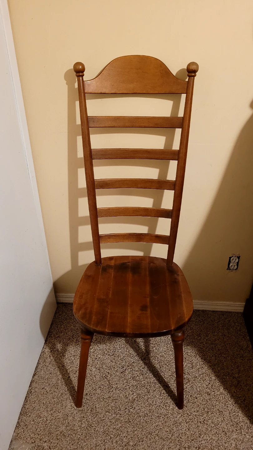 Antique Ladder Back Chair