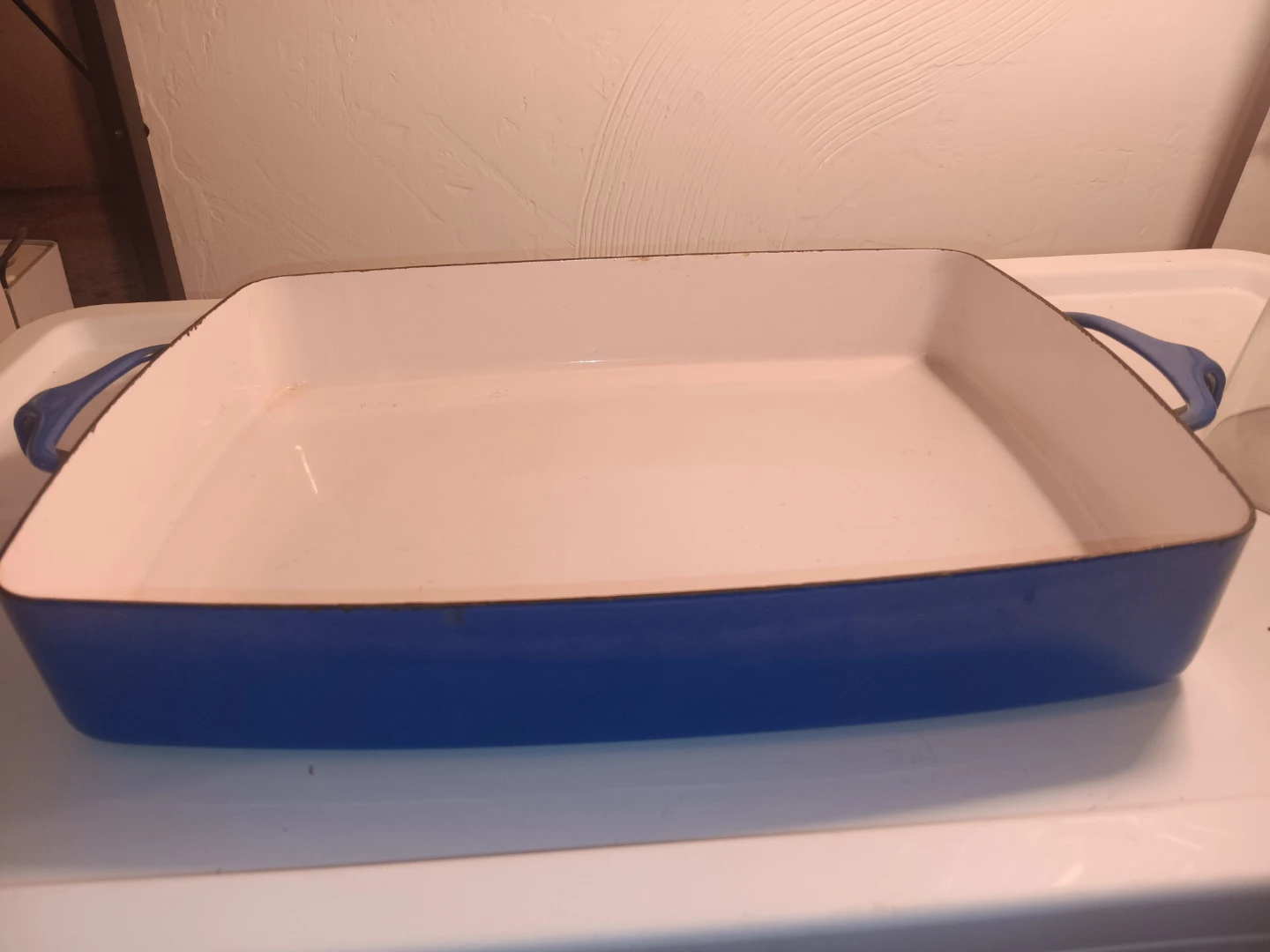 Dansk Blue Enamel Roasting Pan - photo 2