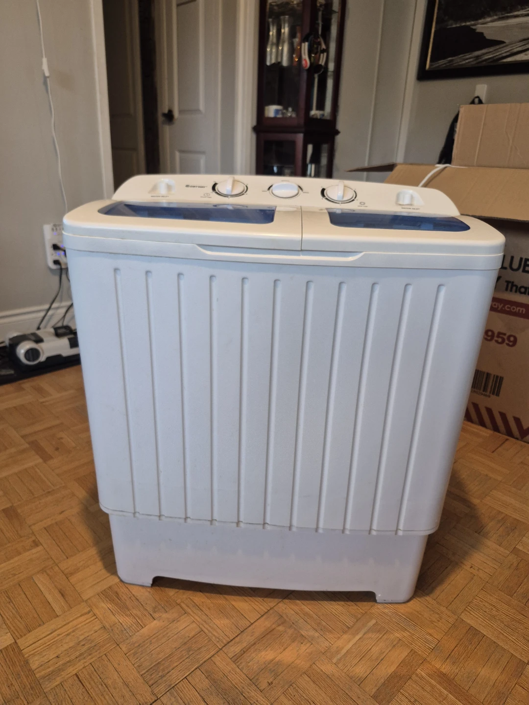 Costway Twin Tub Portable Washing Machine - photo 5
