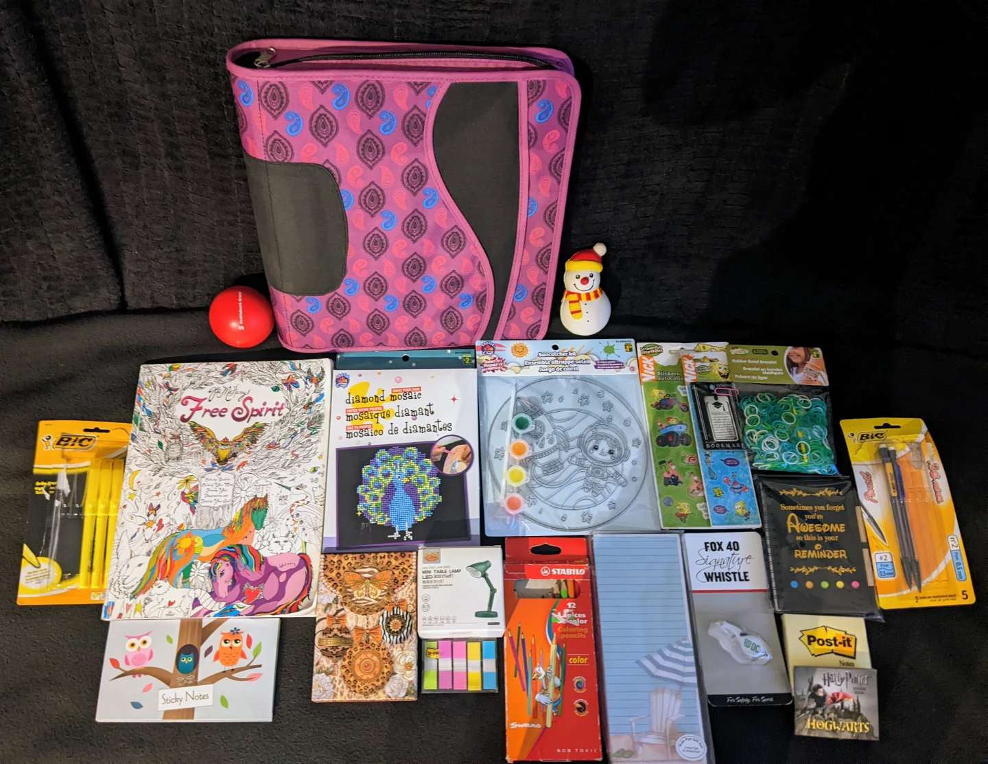 Assorted Craft and Stationery Supplies Bundle
