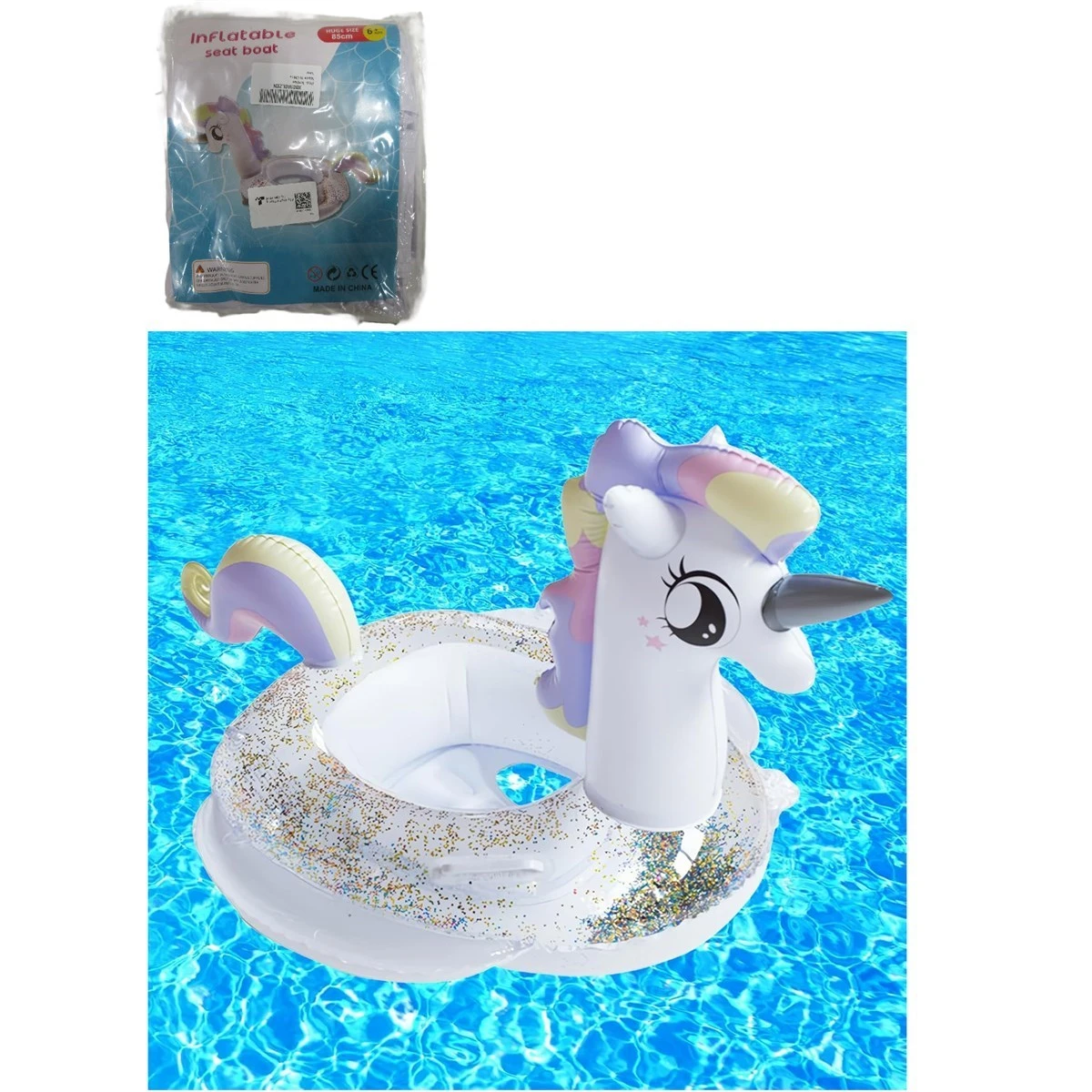 Inflatable Unicorn Pool Float