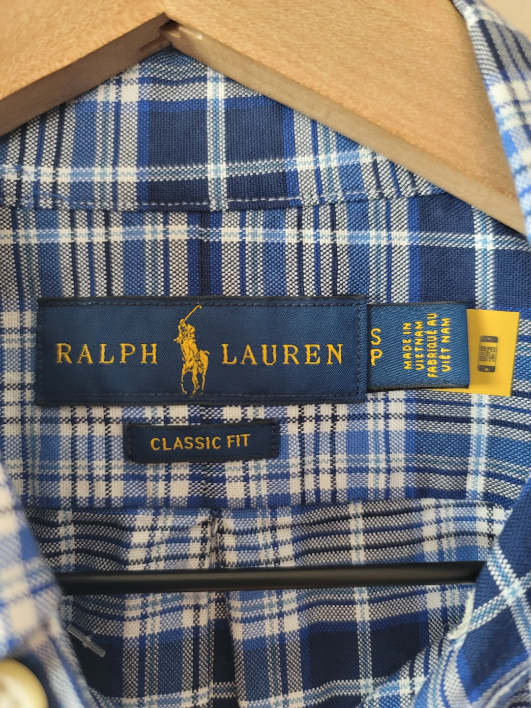 Polo Ralph Lauren Plaid Button-Downs Sz S Set Of 2 Cotton Preppy - photo 2
