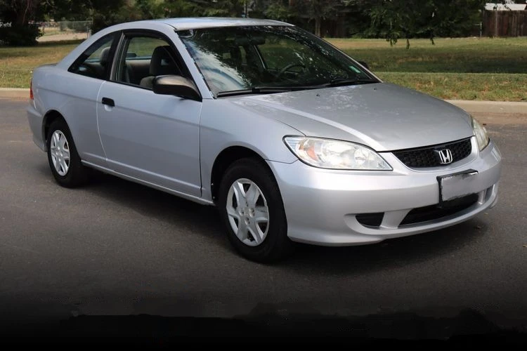 Silver Honda Civic Coupe-Safety-Certified-OBO- - photo 3