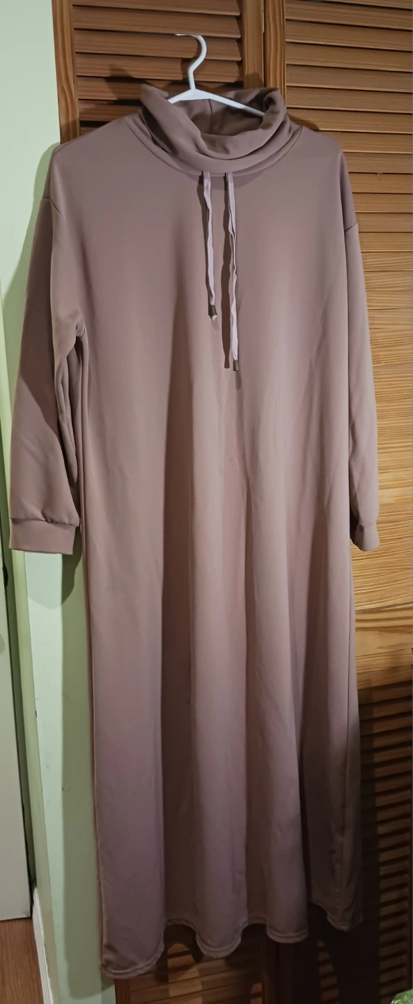 🏆Winter Long Sleeve Turtleneck Maxi Dress