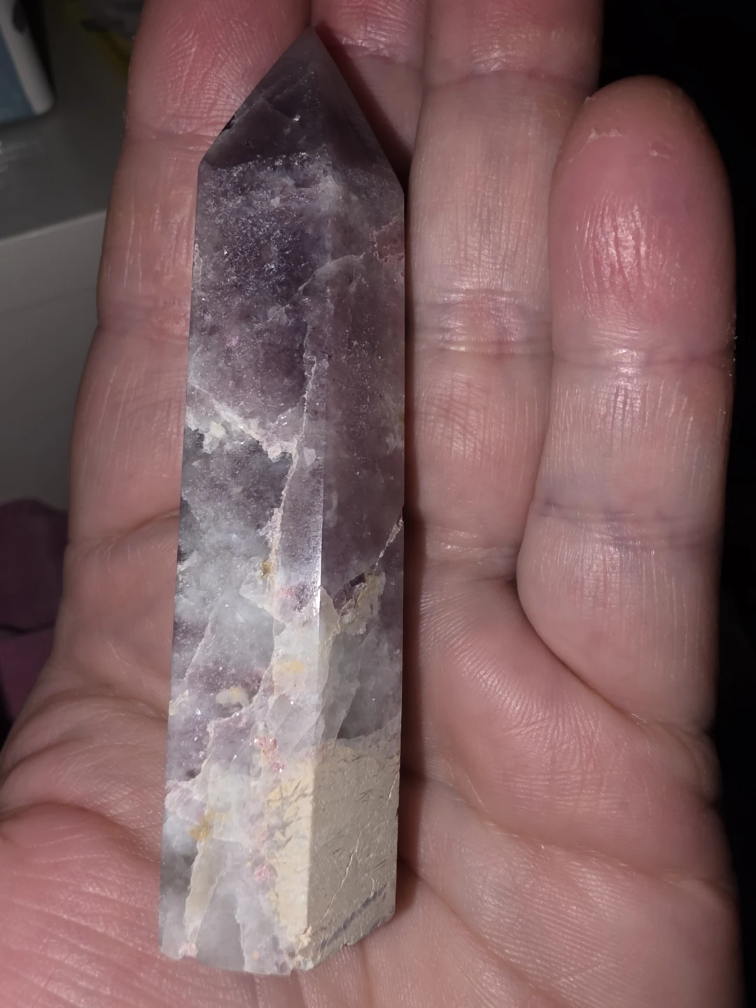 Lepidolite Crystal Point