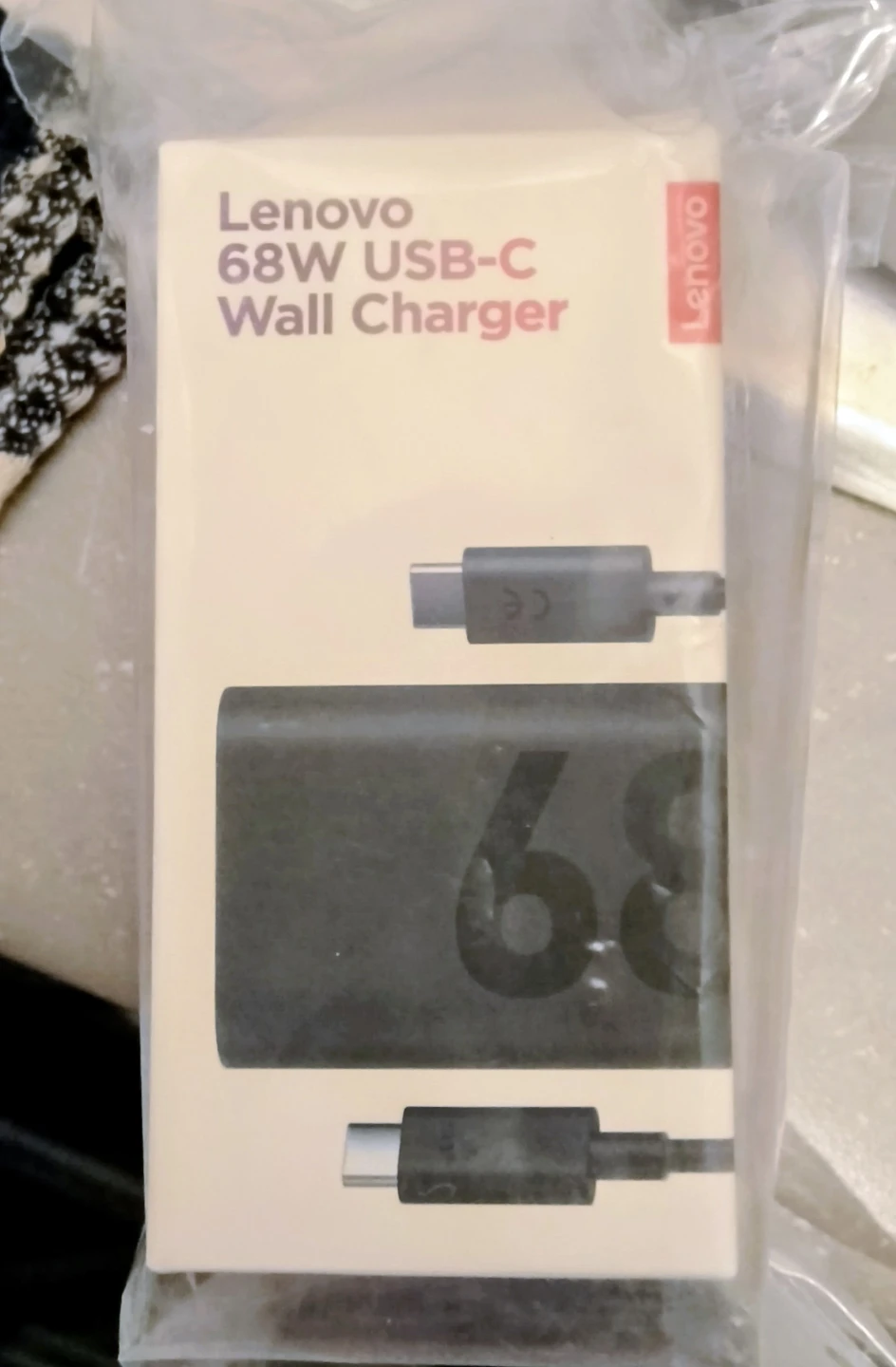 Lenovo 68W USB-C Wall Charger - photo 2