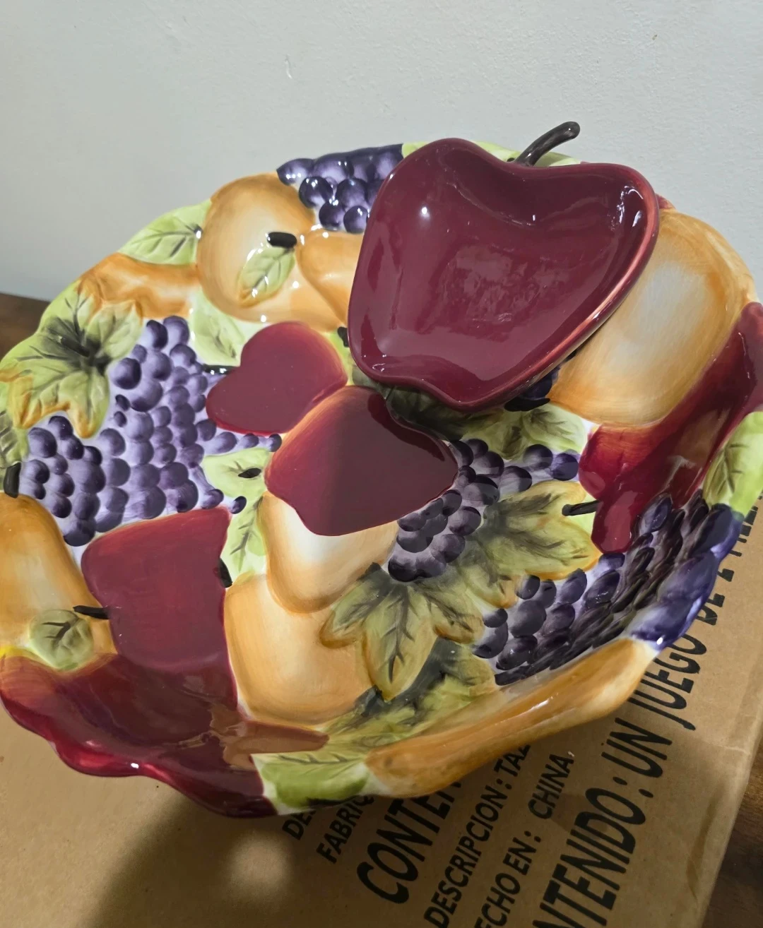 Ceramic Fruit Bowl Dish Set 2