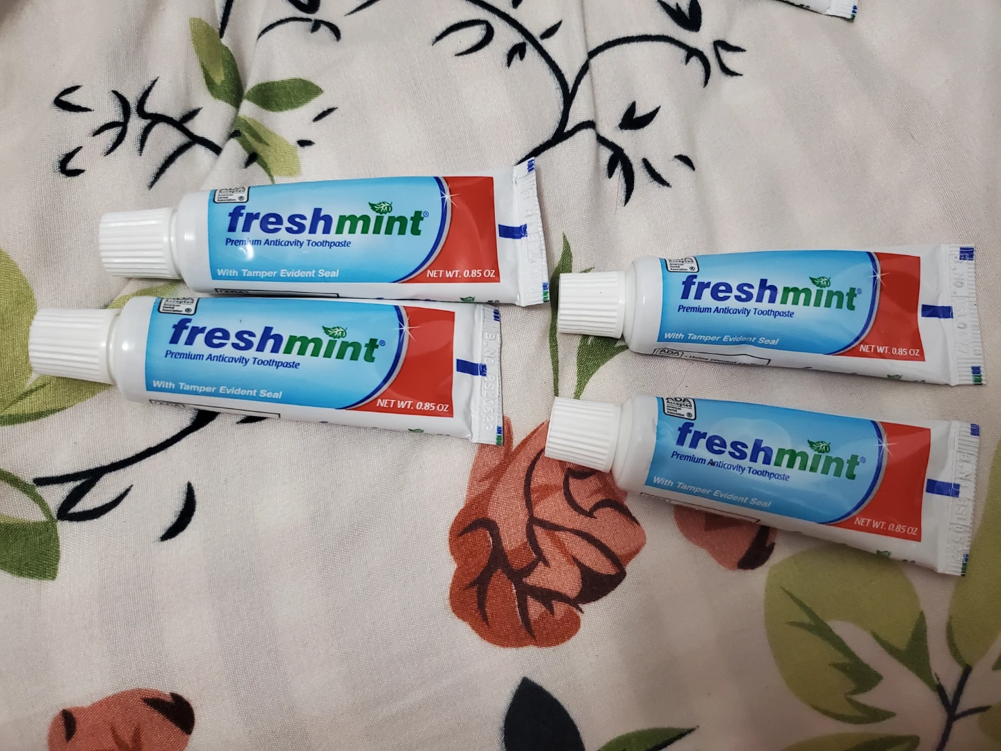 Freshmint Premium Anticavity Toothpaste - 4 Pack (0.85 oz each)