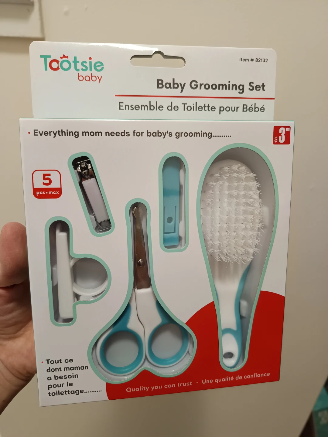 Tootsie Baby 5-Piece Grooming Set
