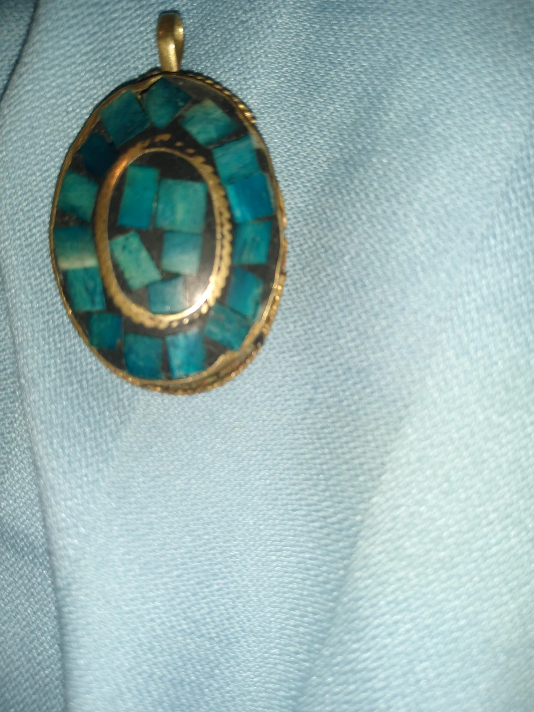 Beautiful turquoise pendant
