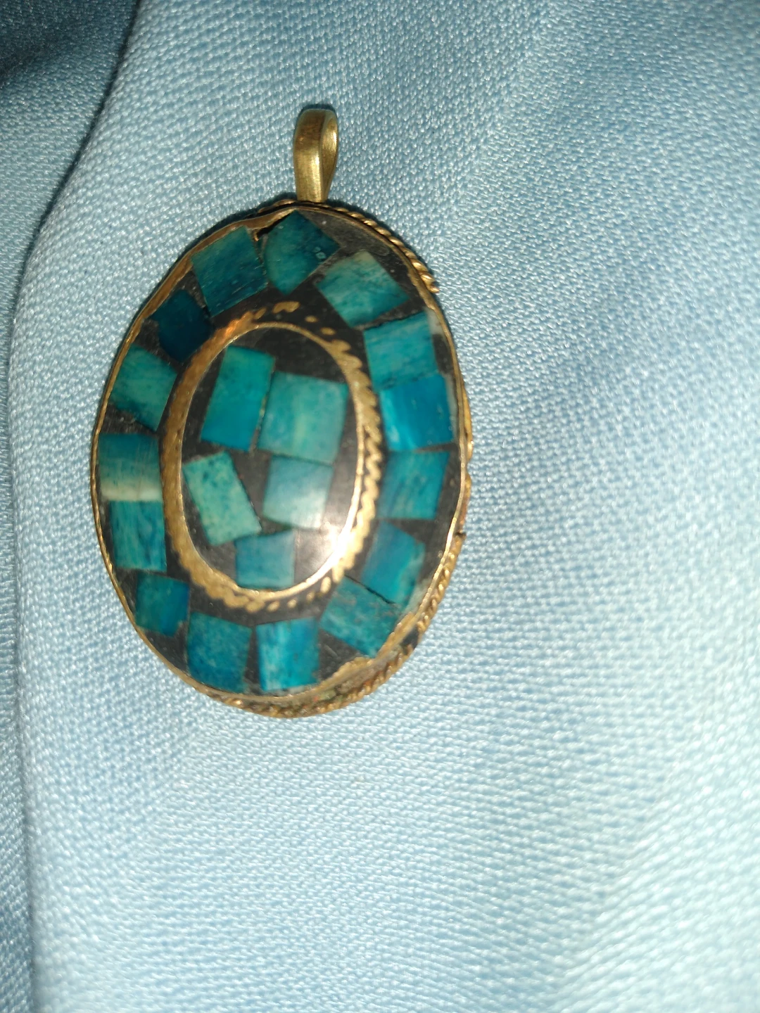 Beautiful turquoise pendant - photo 2
