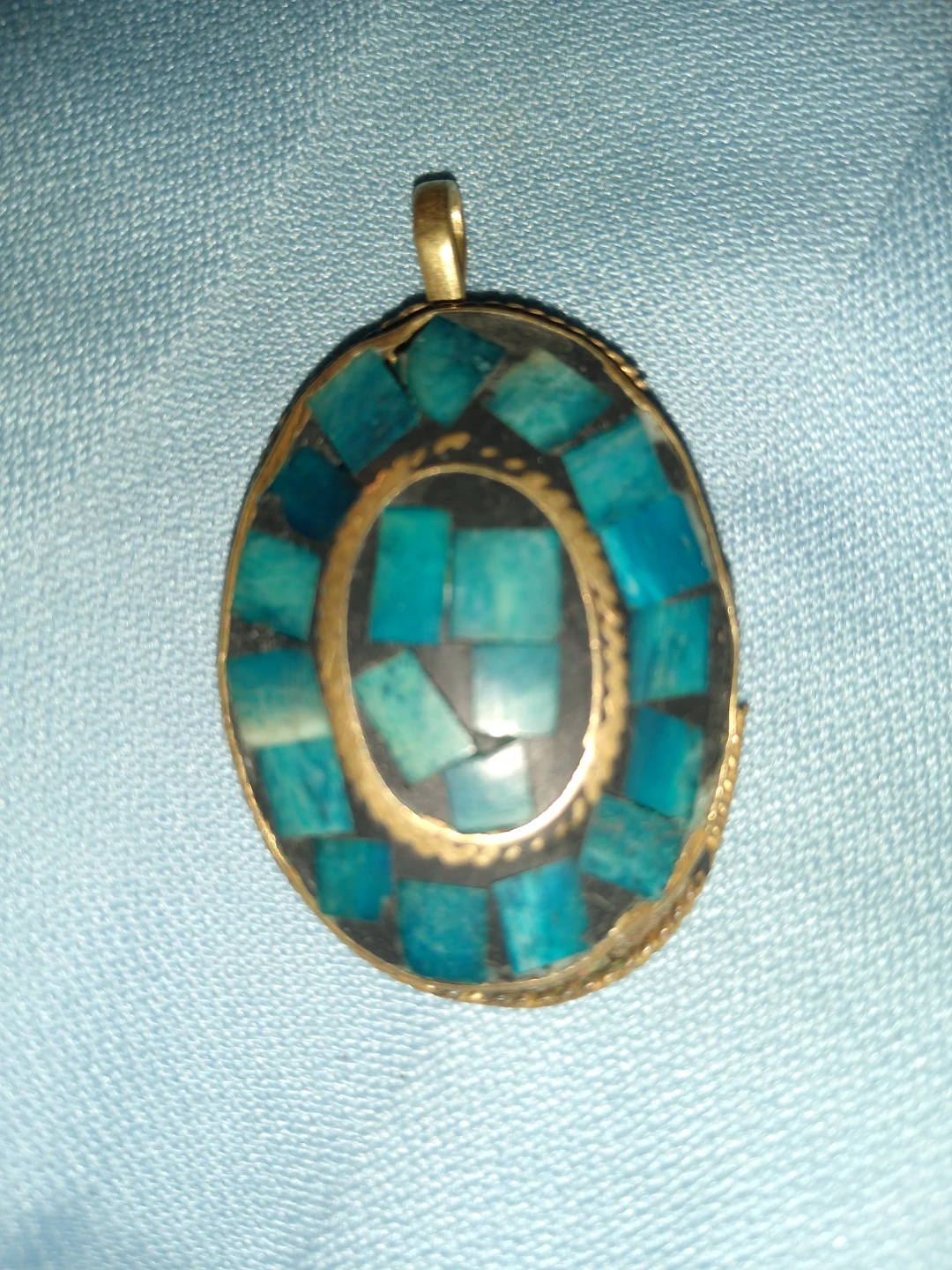 Beautiful turquoise pendant - photo 4