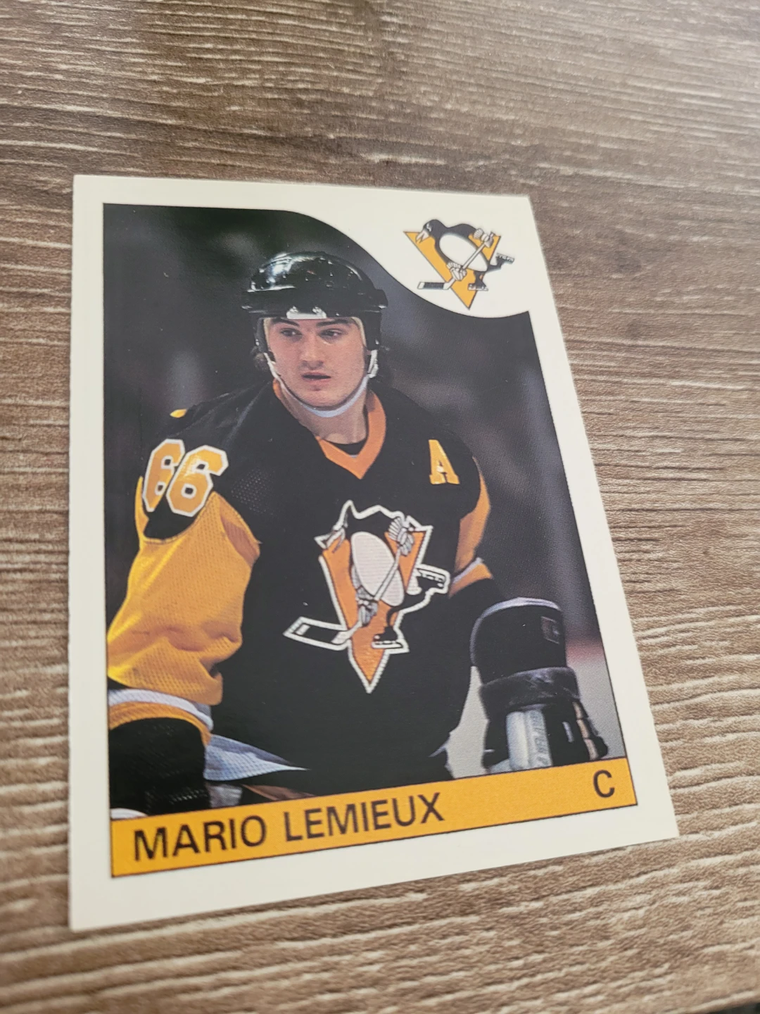 1992 Mario Lemieux O-Pee-Chee Hockey Card