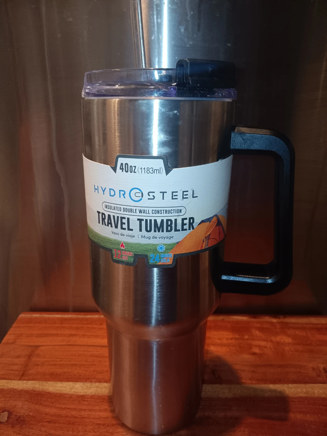 HydroSteel 40oz Insulated Travel Tumbler