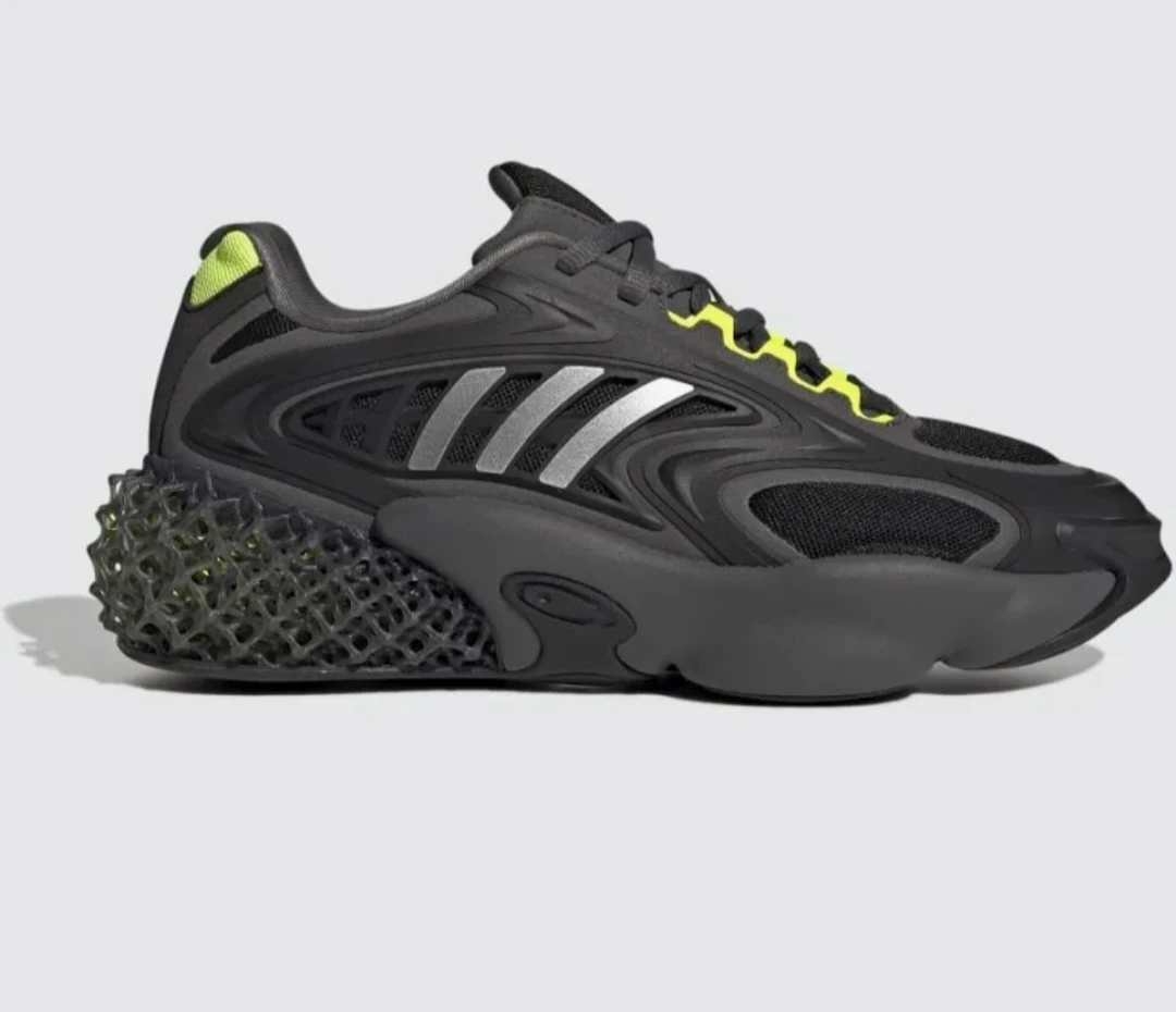 Adidas 4D krazed Runner Sneakers - Grey/Neon