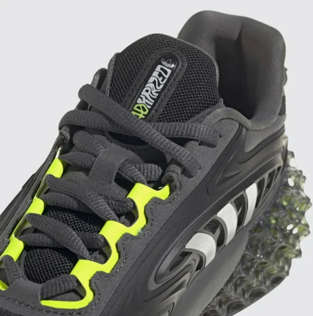 Adidas 4D krazed Runner Sneakers - Grey/Neon - photo 3