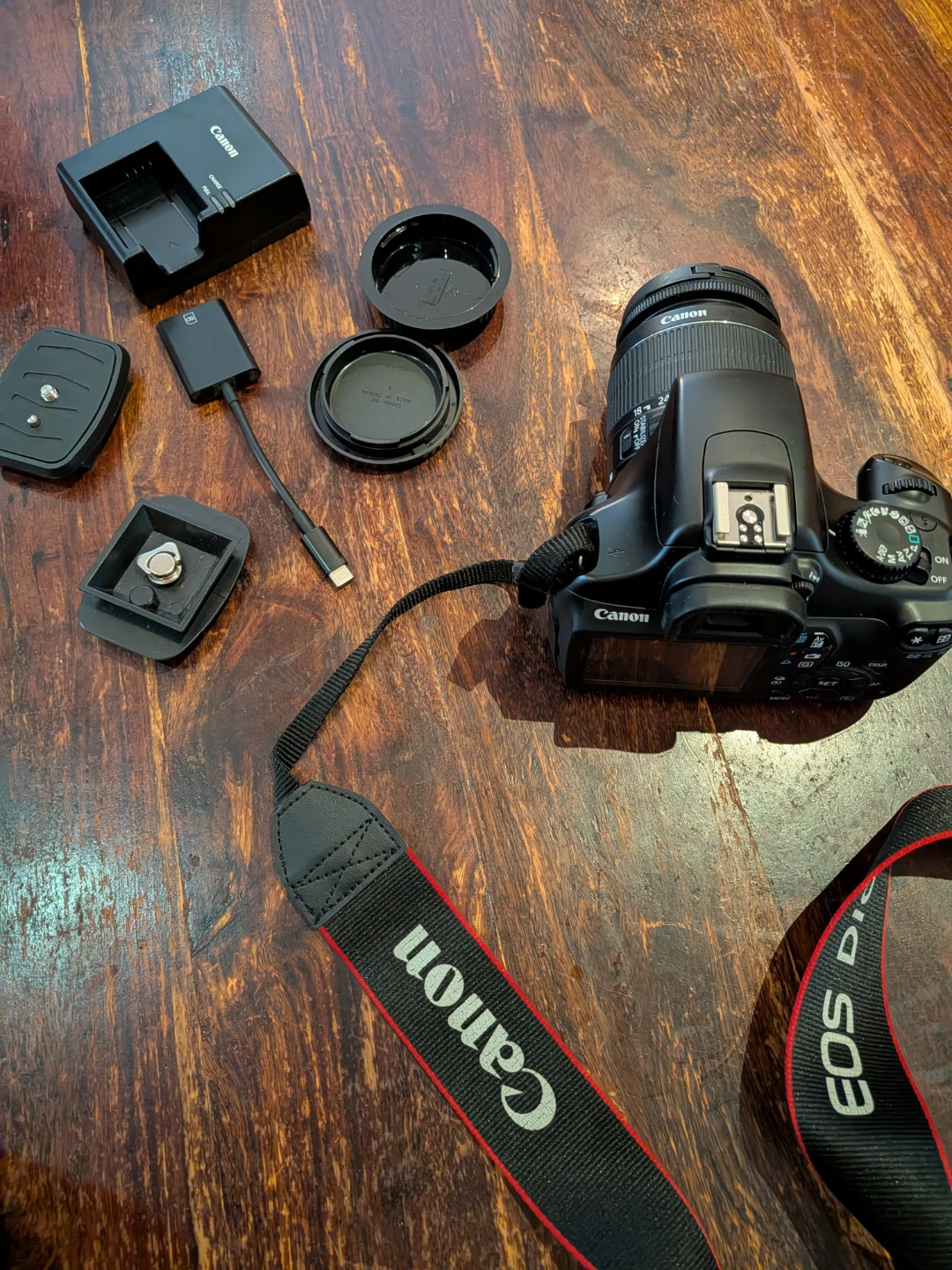 Canon EOS Rebel T3 EOS 1100D Digital Camera with Bag & Tripod - photo 2