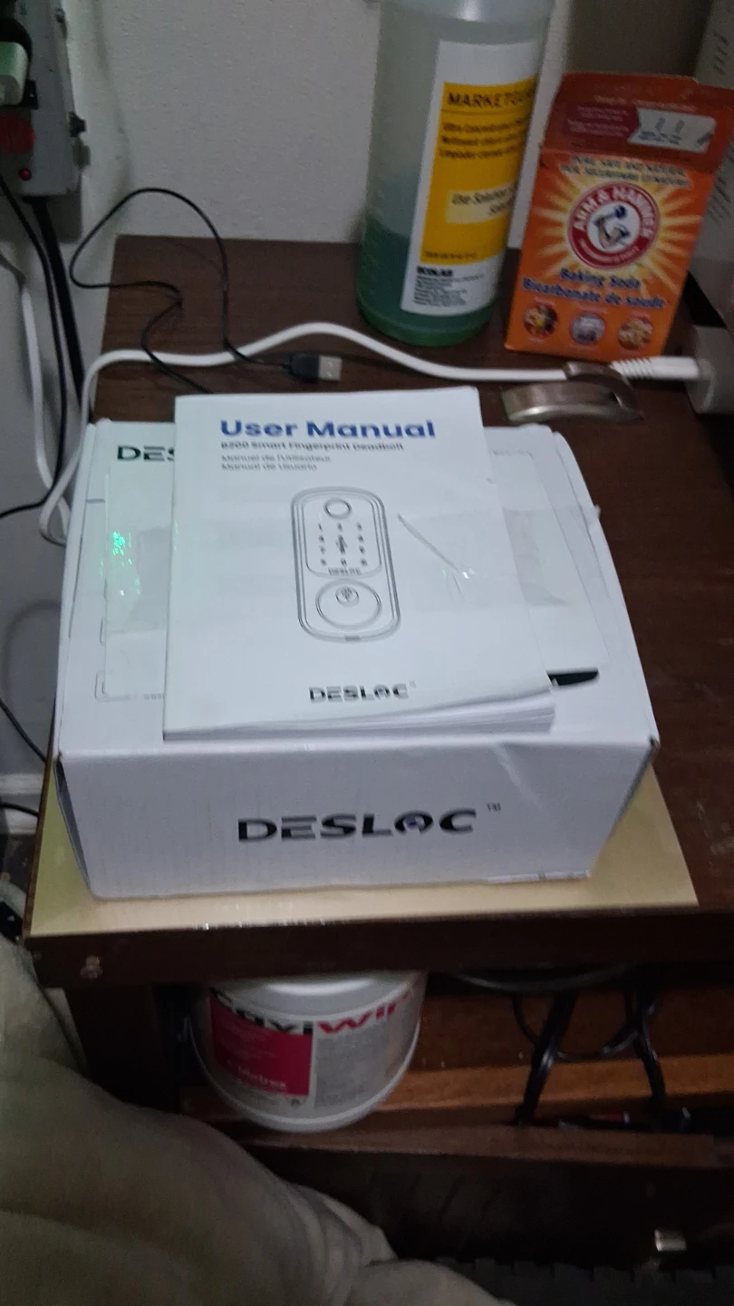DESLOC 8200 Smart Fingerprint Deadbolt (free installation)