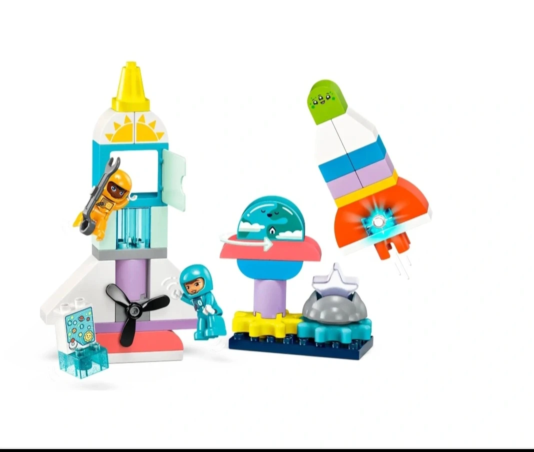 LEGO Duplo 3in1 Space Shuttle Adventure Building Set - photo 3