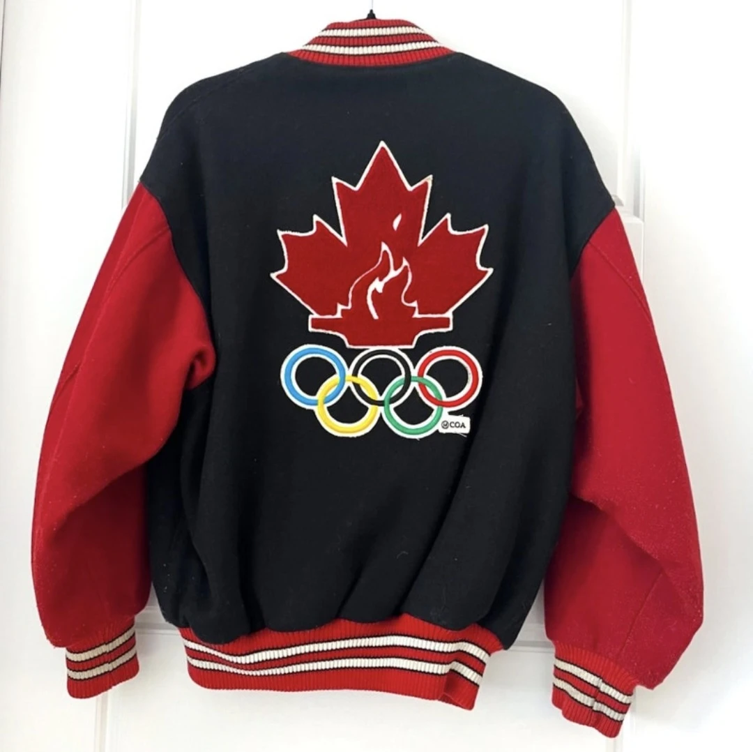 Roots Athletics Nagano 1998 Olympic Varsity Jacket - photo 2