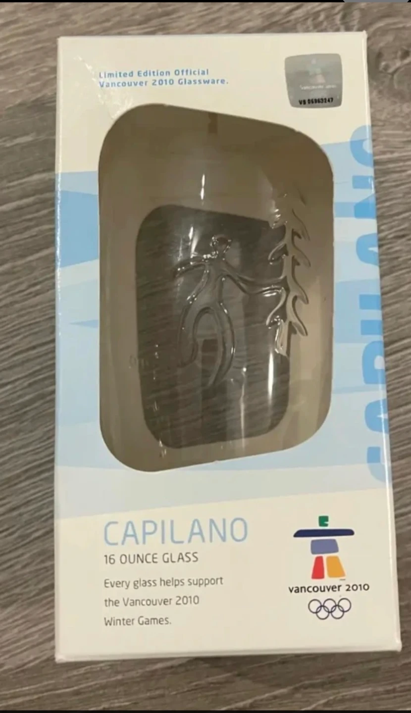 Capilano 16 oz Vancouver 2010 Official Glass