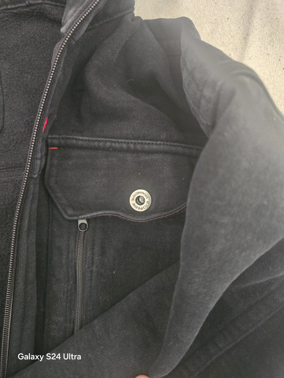 Lululemon Athletica Black Full Zip Hoodie XXL - photo 4