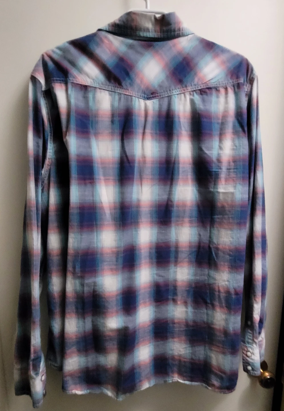 American Eagle Outfitters Plaid Long Sleeve Shirt XXL/TTG - photo 3