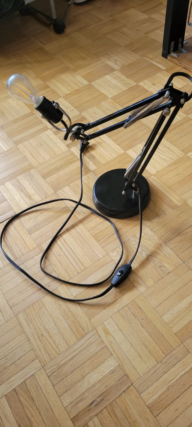 Adjustable Desk Lamp with Bulb - photo 3