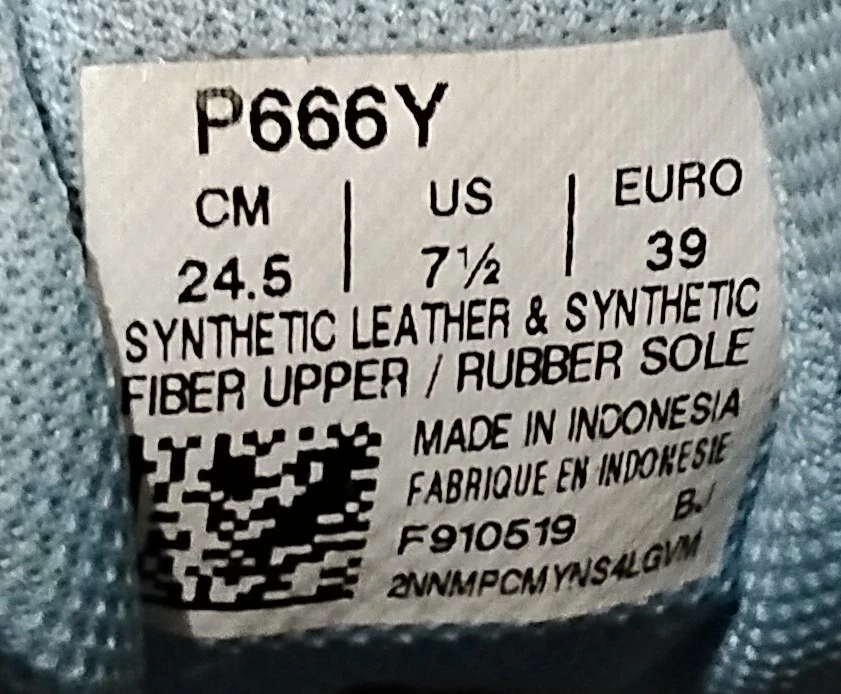 Used ASICS Blue Synthetic Leather Running Shoes 🏆 - photo 3
