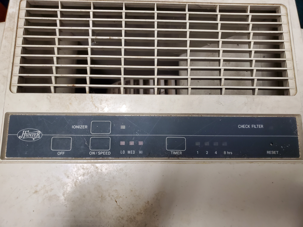 Hunter Fan Co. Ion Air Purifier Model 30375 - photo 2