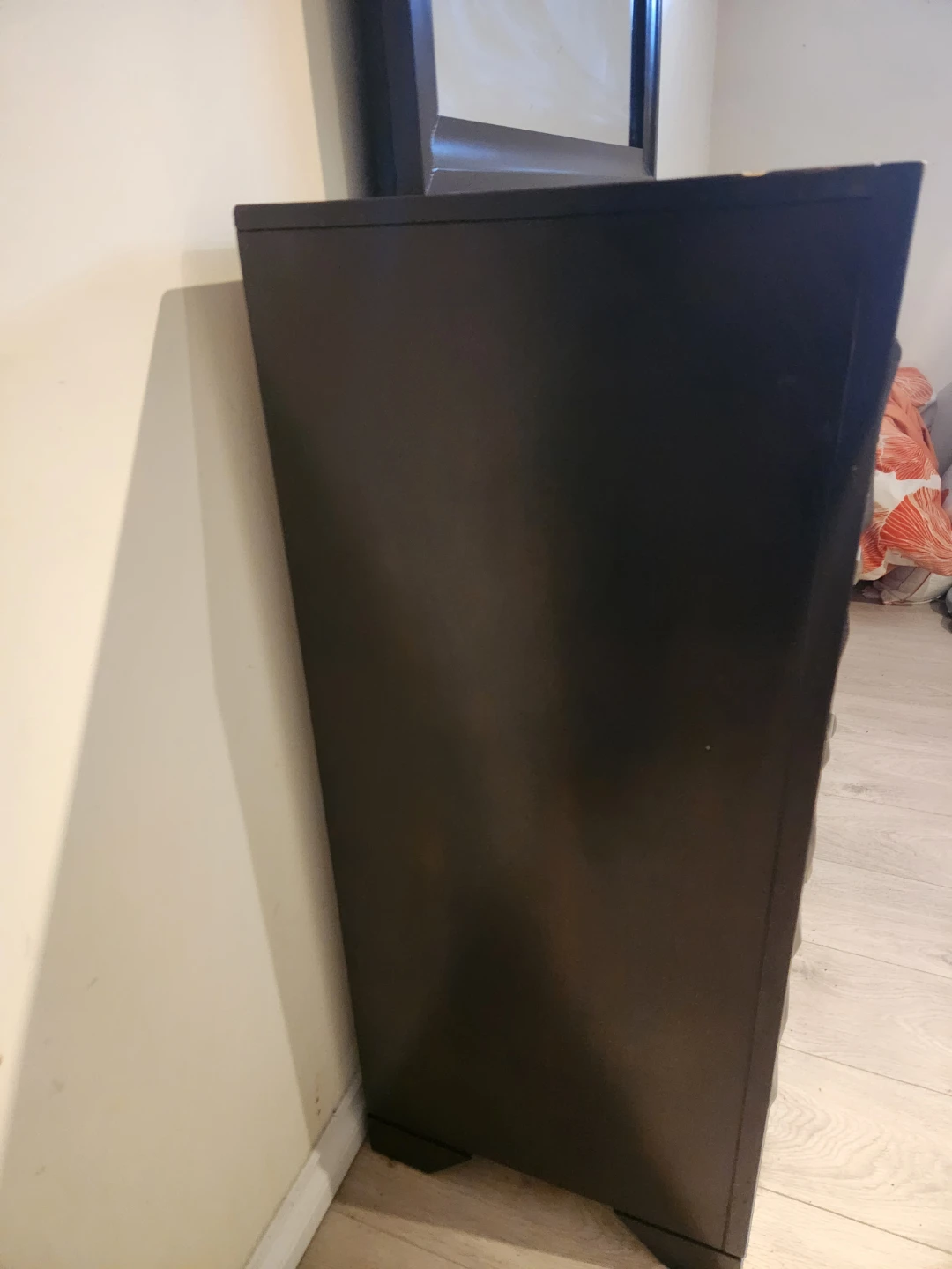 Dark Wood Dresser with Mirror - photo 5