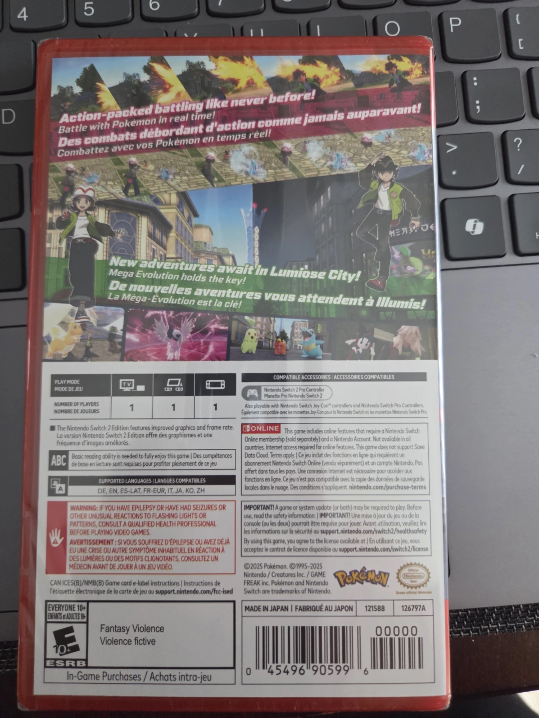 Nintendo Switch Pokémon Legends: ZA Game - photo 2