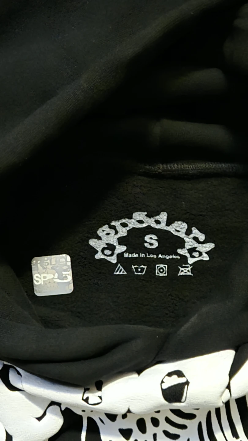 Black spider hoodie - photo 3