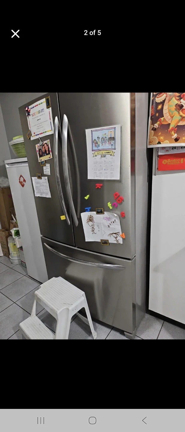 Stainless Steel French Door Refrigerator - photo 2