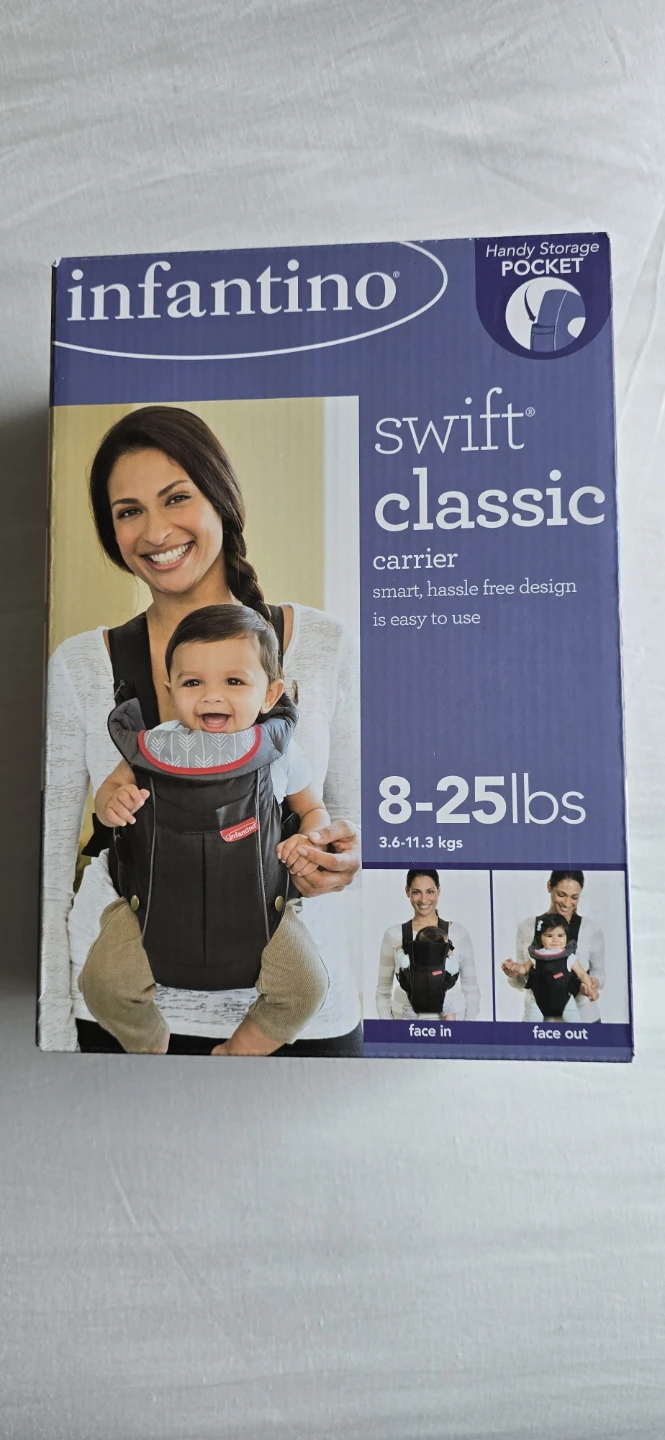 Infantino Swift Classic Carrier - 8-25 lbs