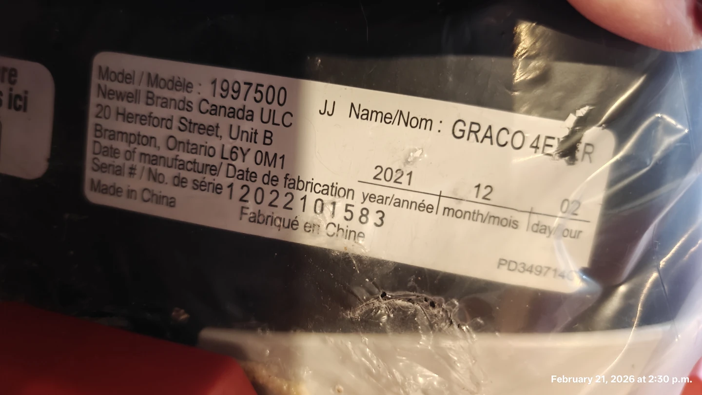 Graco 4Ever All-in-One Convertible Car Seat - photo 5