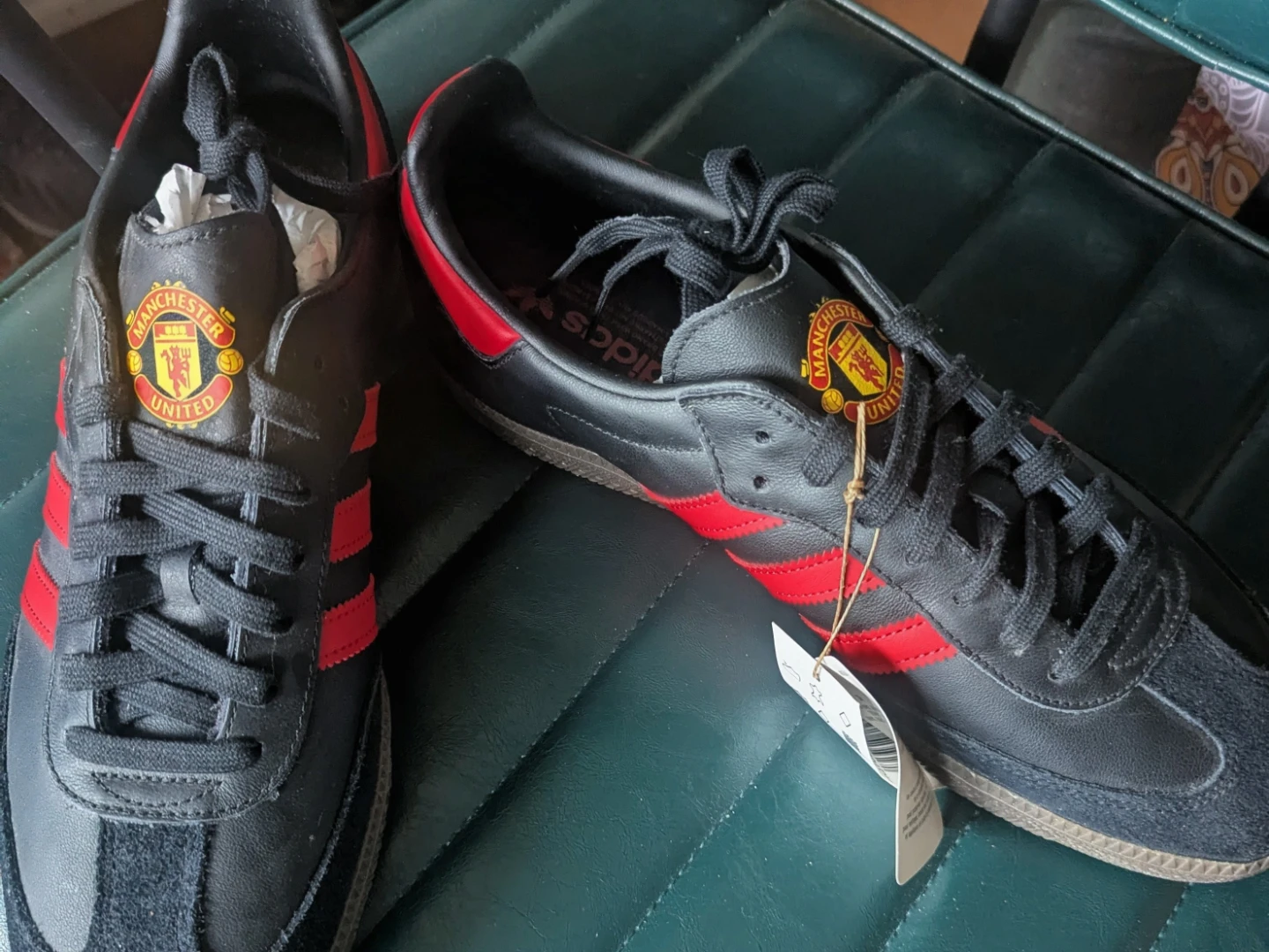 Adidas Manchester United Samba Sneakers - photo 2