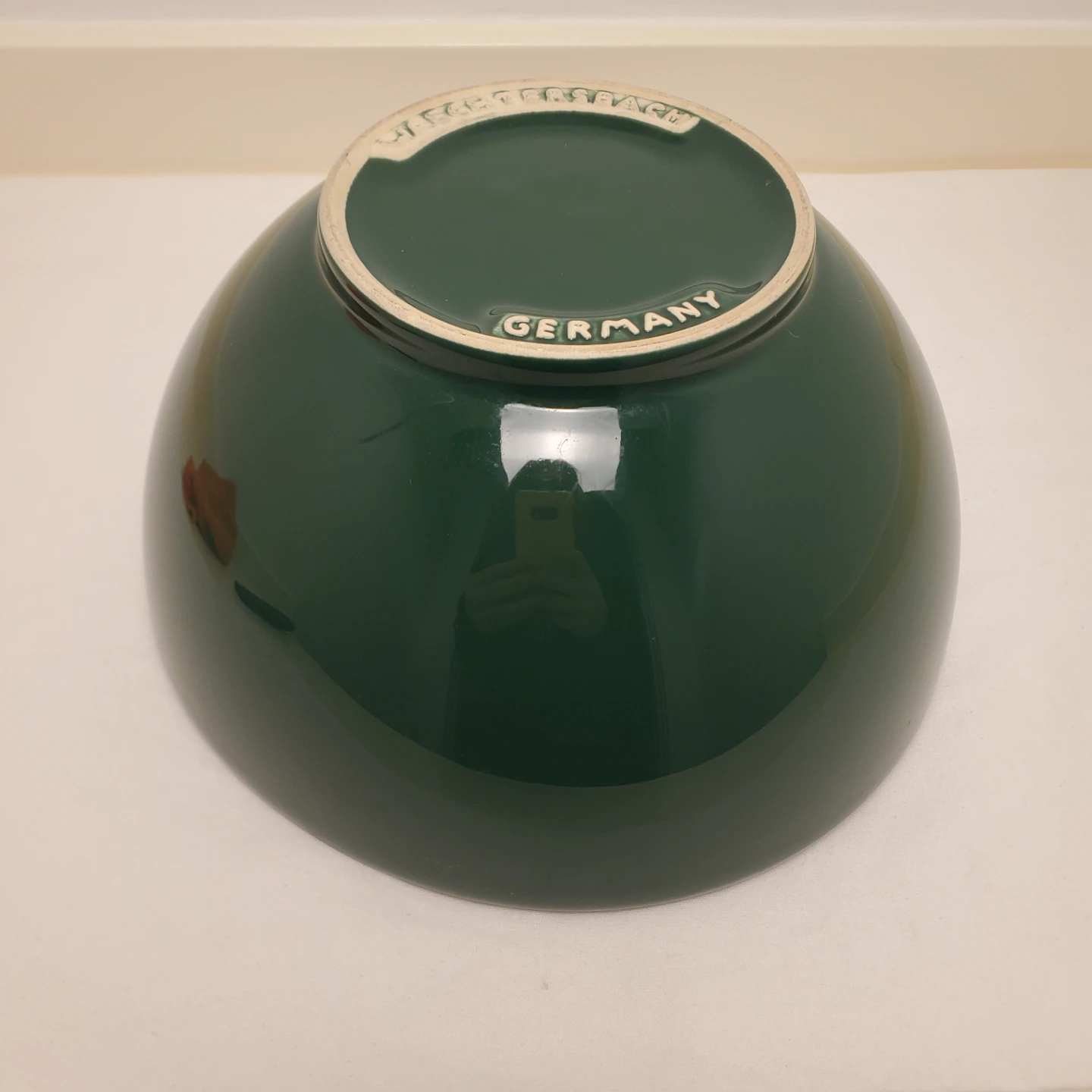 Wachtersbach Green Ceramic Mixing Bowl 🏆 - photo 3