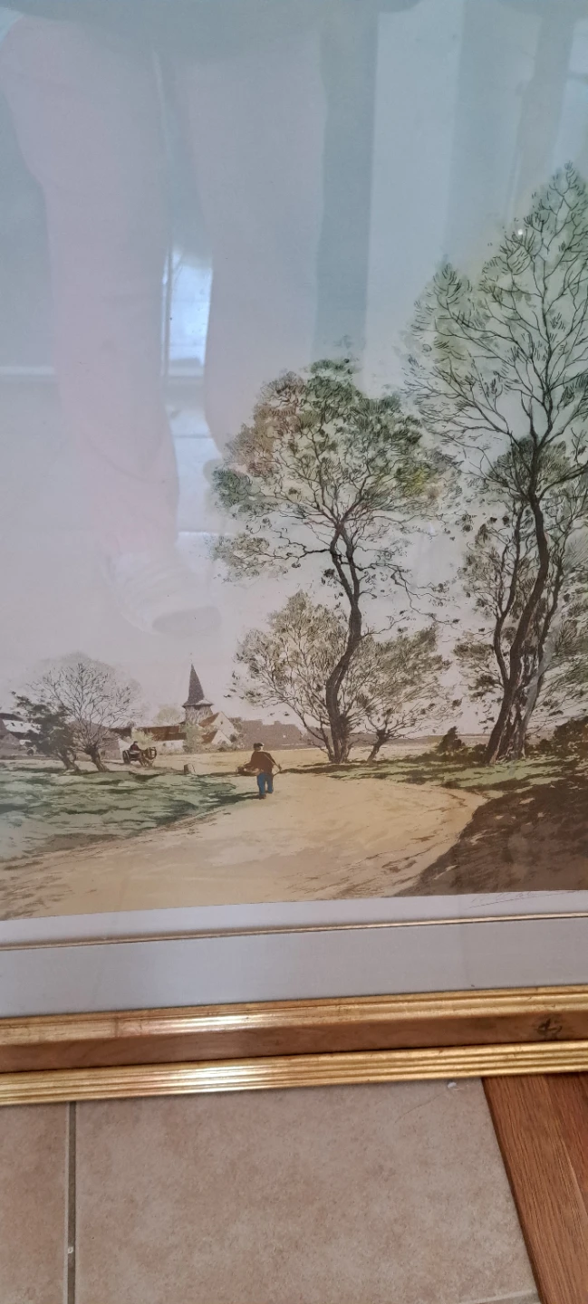 Framed Landscape Art Print