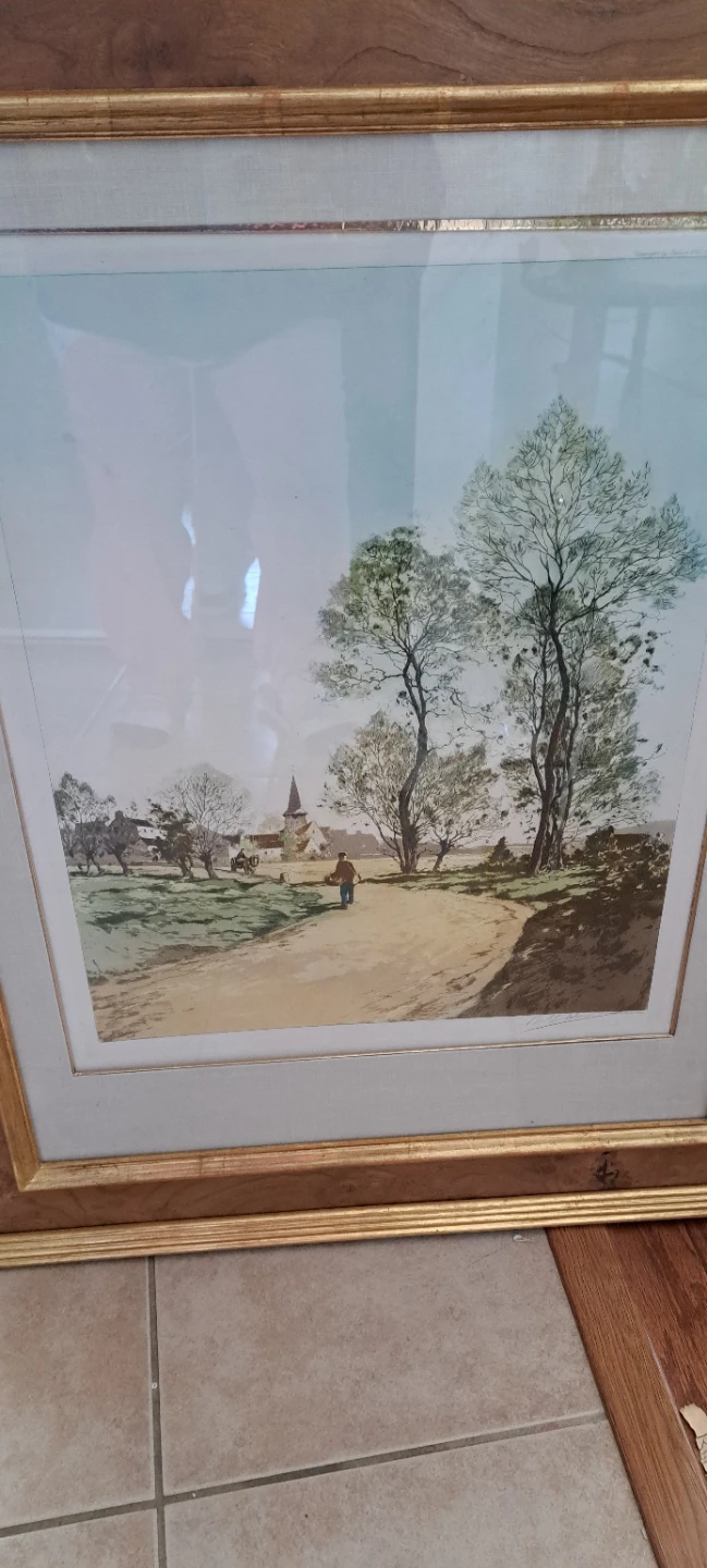 Framed Landscape Art Print - photo 2