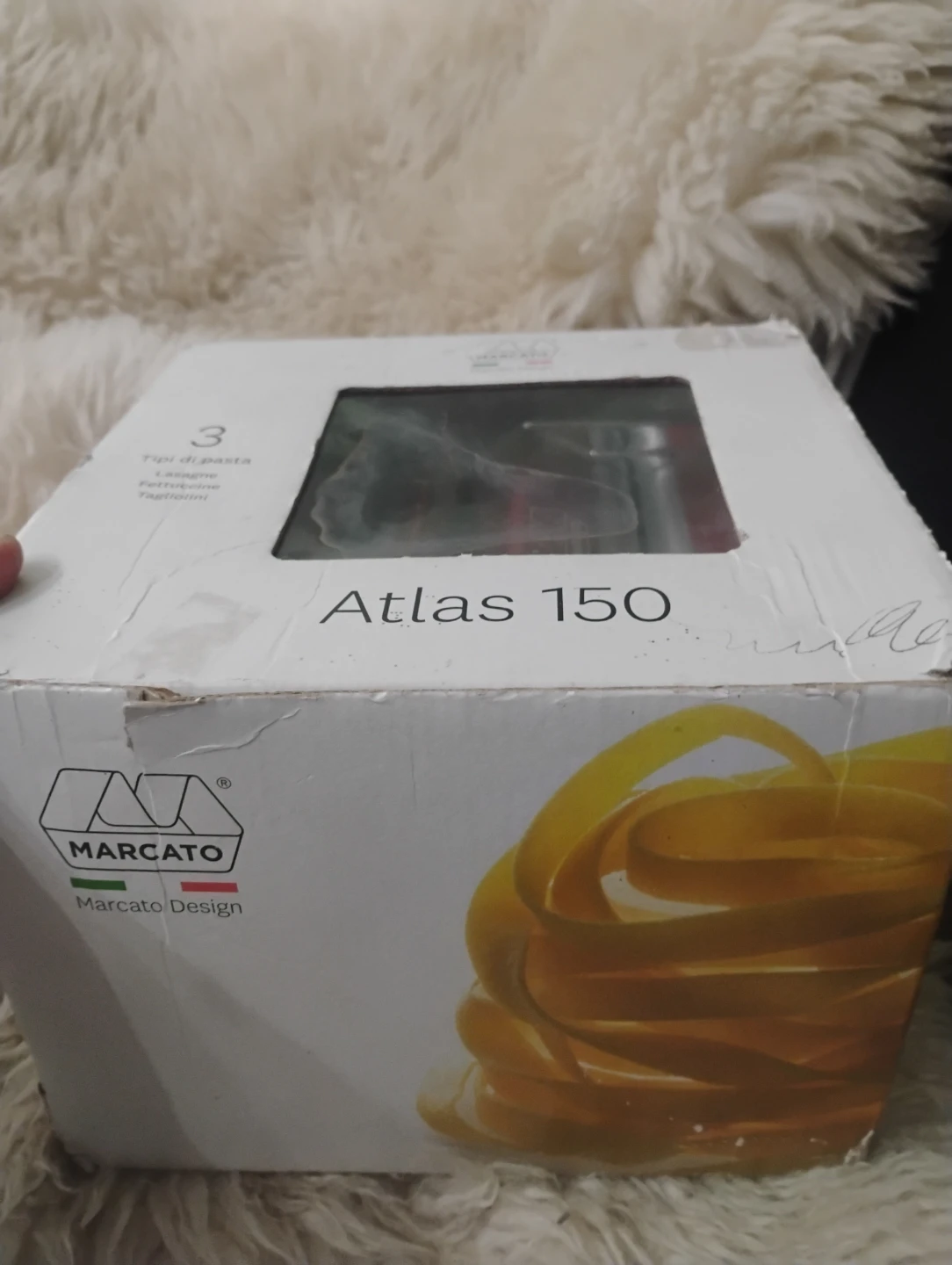 🥕 Marcato Atlas 150 Pasta Machine - Red - photo 4