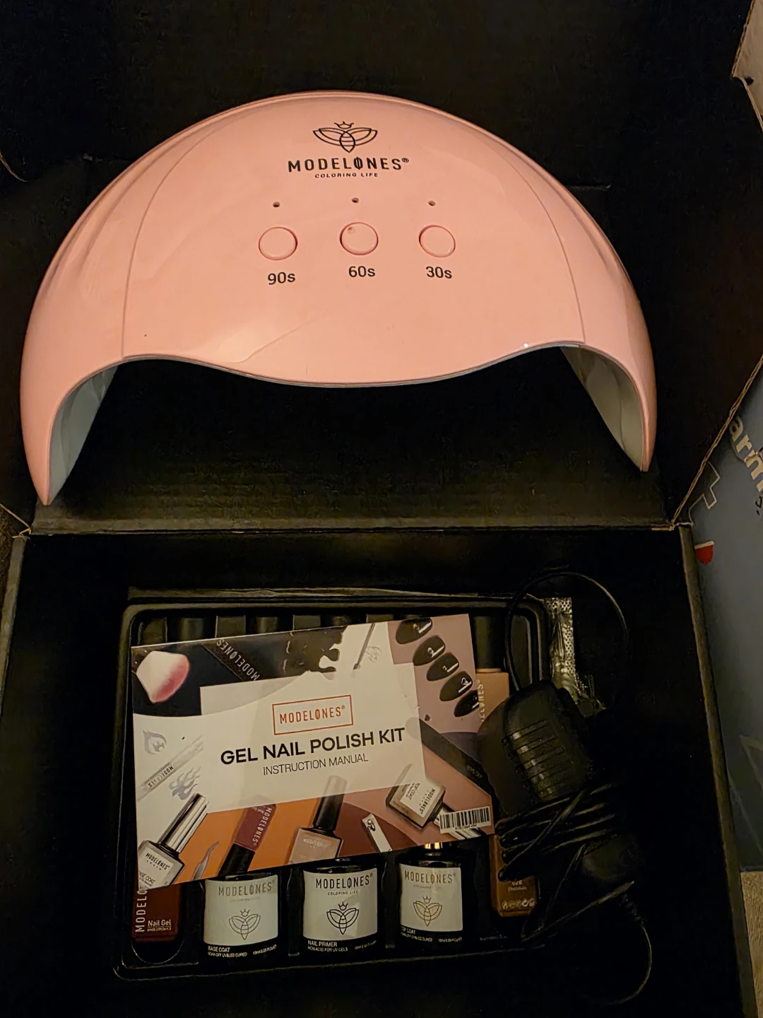 Modelones Gel Nail Polish Kit with UV LED Lamp