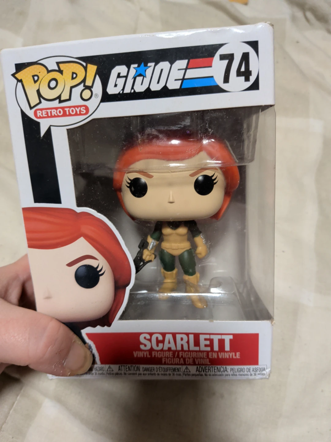 Funko Pop! GI Joe Scarlett Vinyl Figure