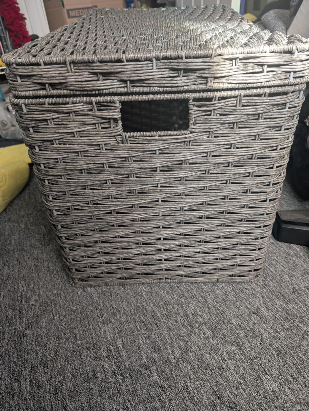 Woven Storage Basket with Lid - photo 4