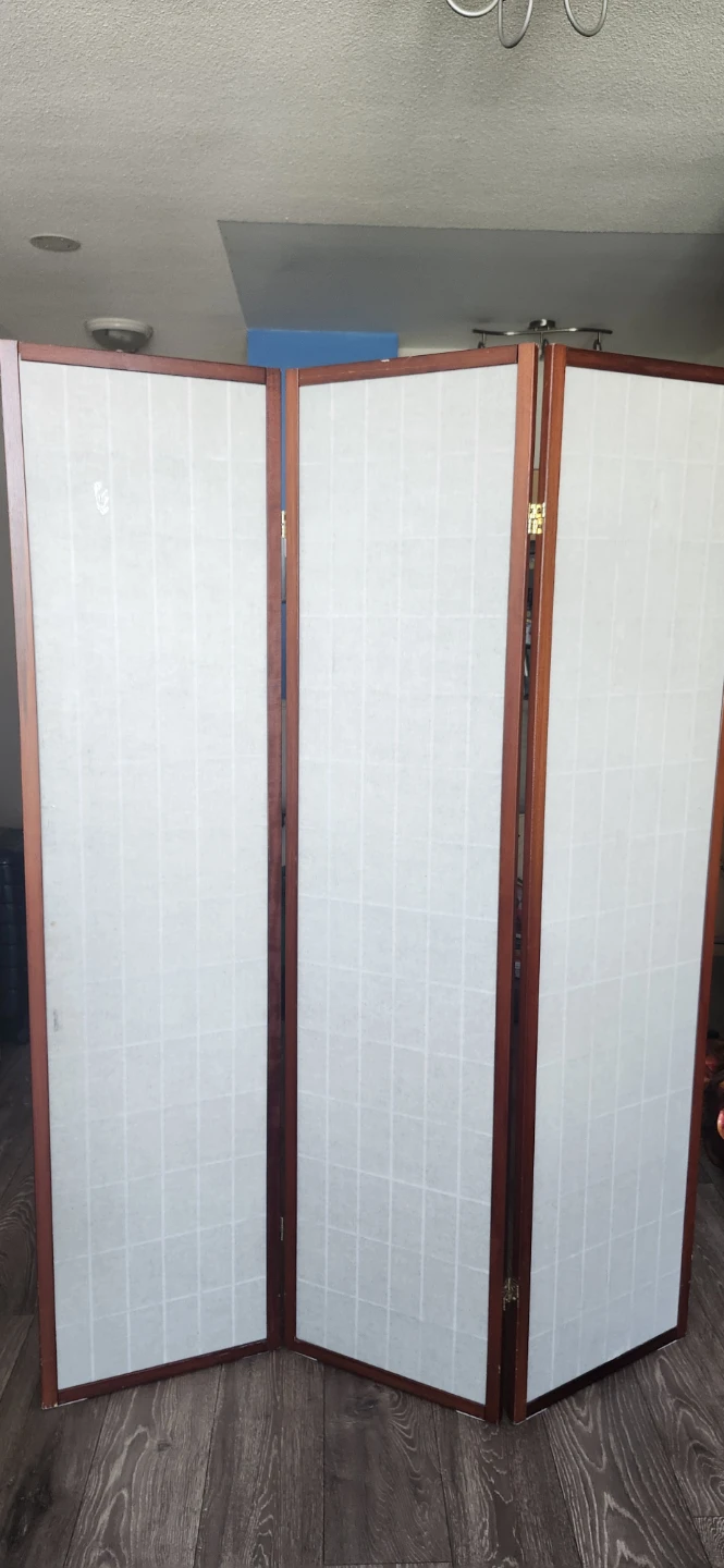 3-Panel Shoji Screen Room Divider - photo 4