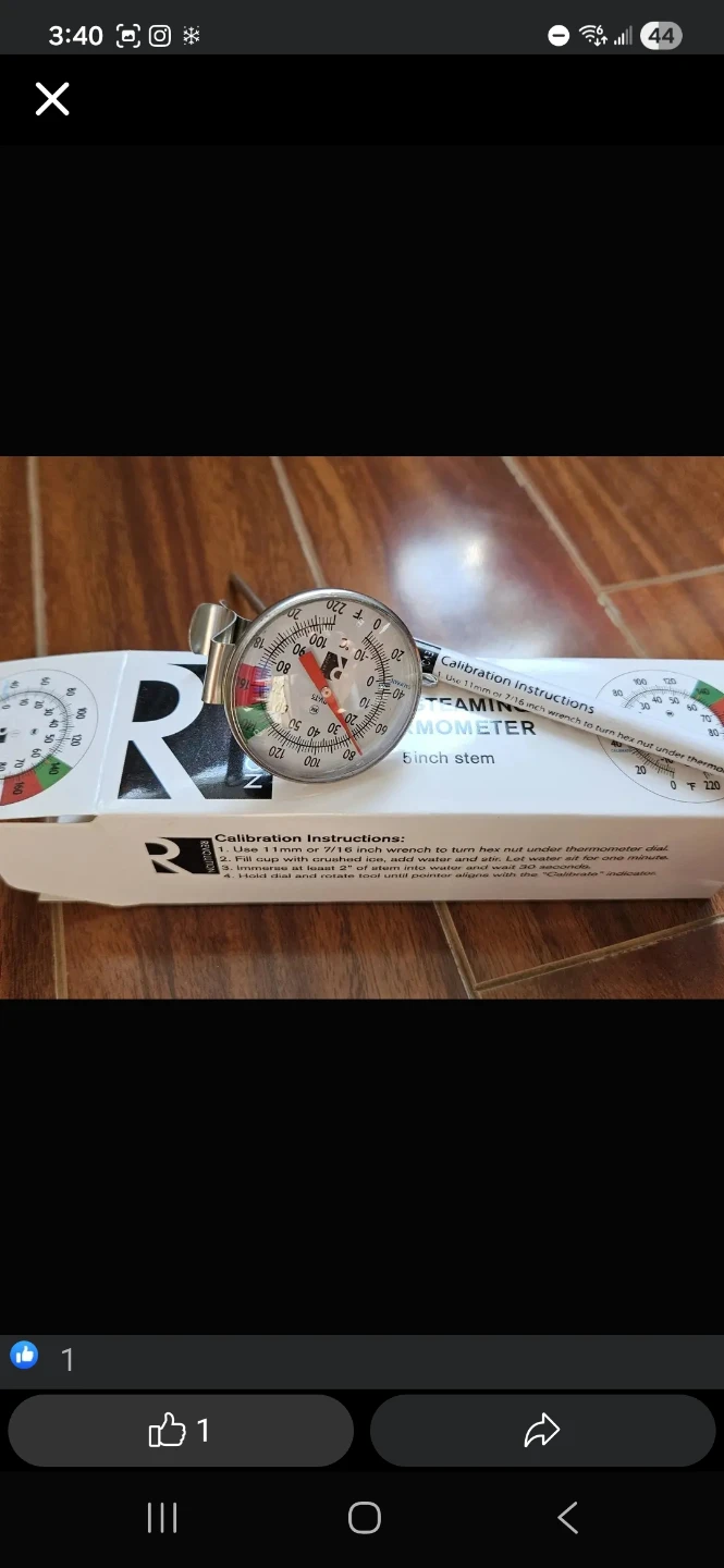 Revolution Steamin' Thermometer - 5 inch Stem
