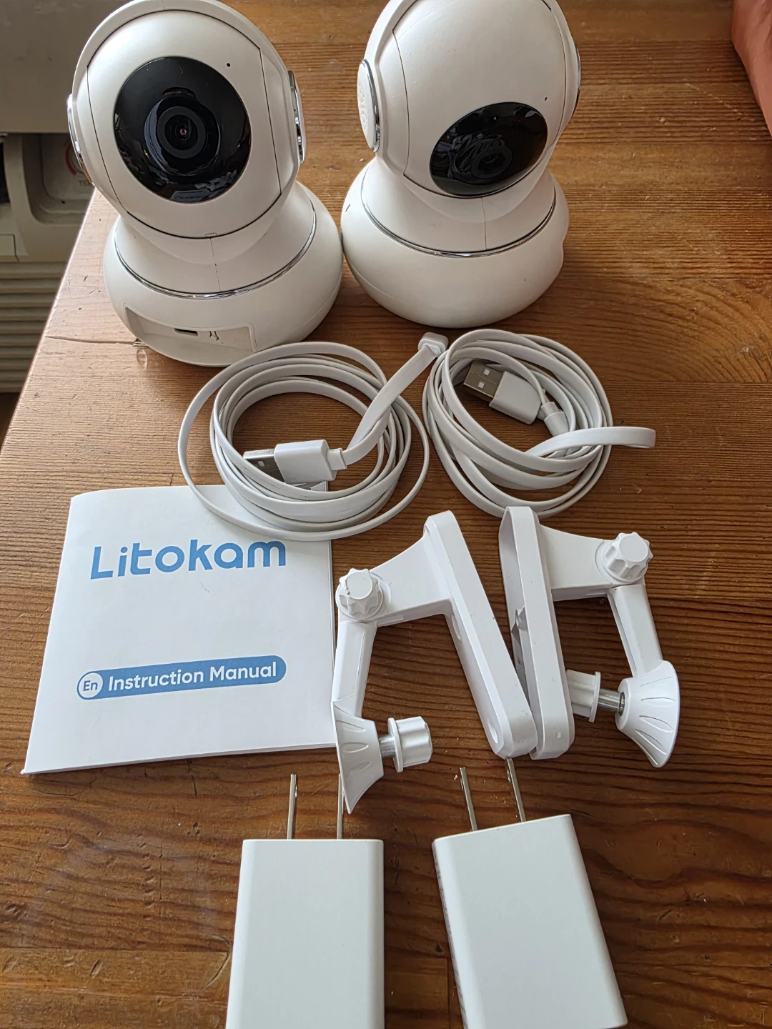 Litokam Security Cameras (2 Pack)