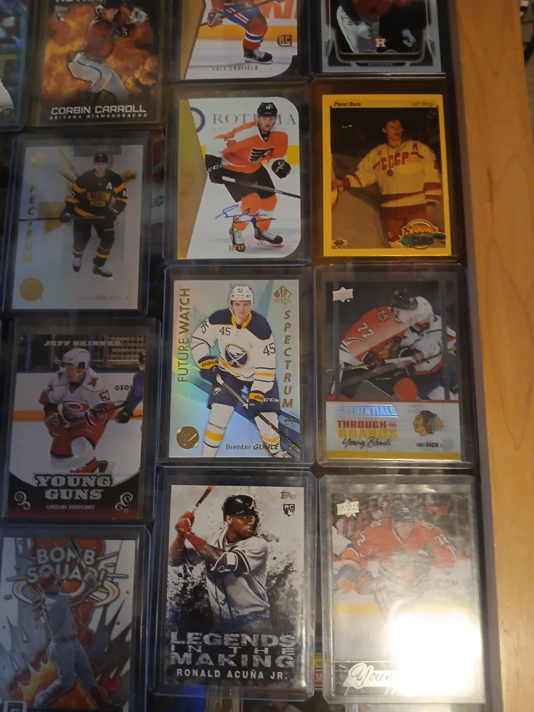 Collection of Hockey and Baseball Cards - photo 5