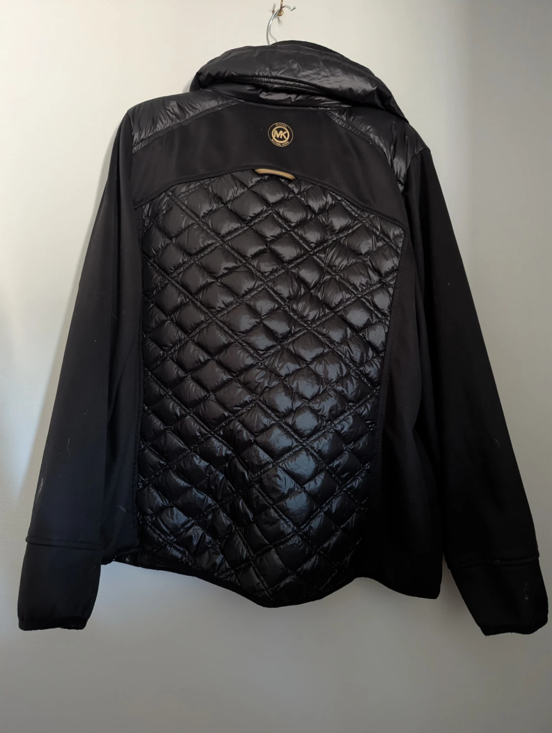 Michael Kors Black Quilted Jacket - Size 2X - photo 3
