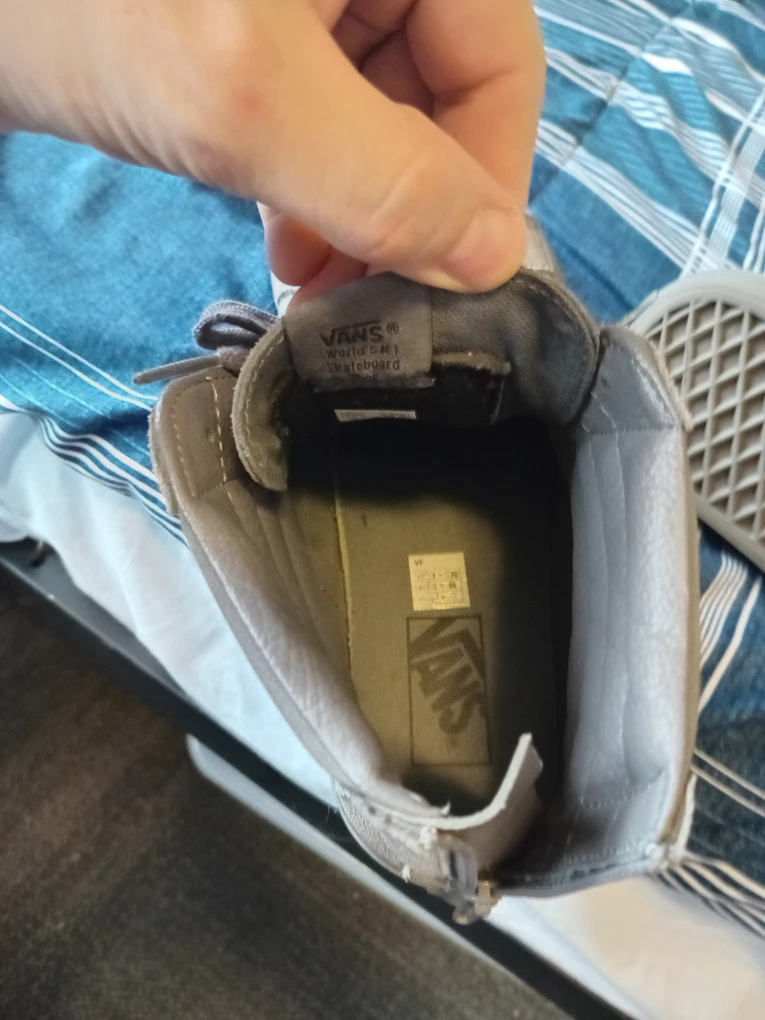 hi top vans size 10.5 - photo 3